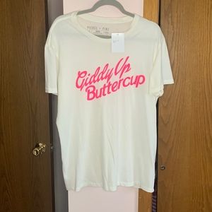 NWT womens western graphic T-shirt